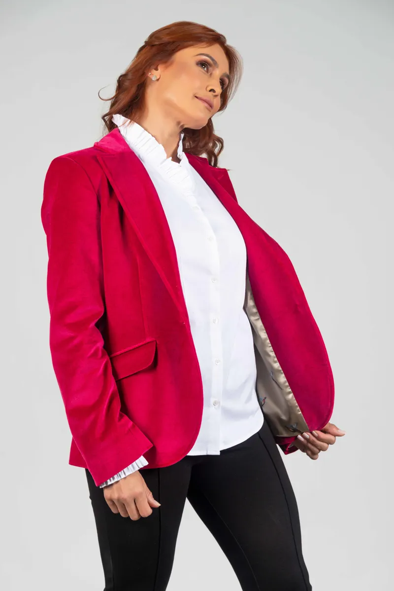 Hartwell Arina Velvet Jacket - Pink-2
